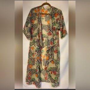 LuLaRoe sheer floral Kimono Cardigan or swimsuit cover, gorgeous and SO soft! SM